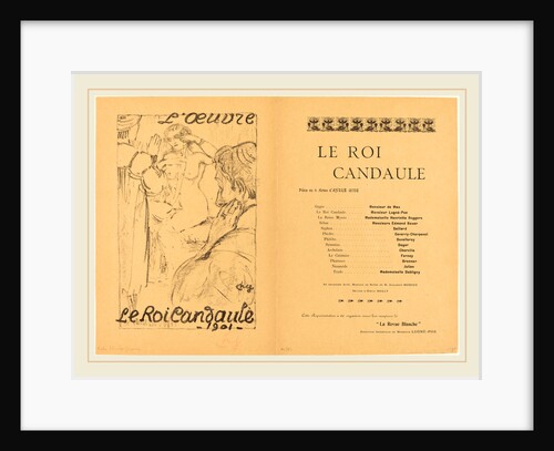 Le Roi Candaule, 1901 by Charles Guérin