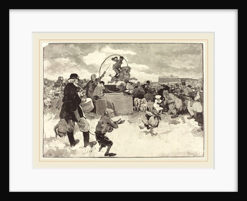 Les Chiens savants, 1883 by Daniel Vierge