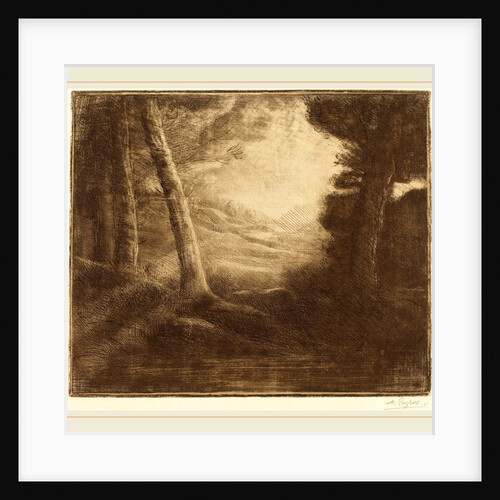 Water's Edge by Morning Light by Alphonse Legros