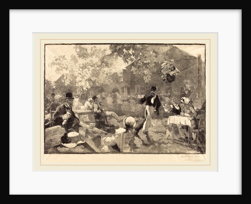 Au coq des bruyeres, 1888 by Auguste Lepère
