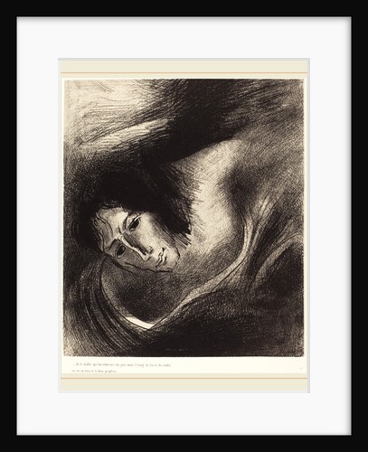 Et le diable qui les seduisait, fut jete dans l'etang de feu et de soufre, ou es la b ete et le faux prophete, 1899 by Odilon Redon