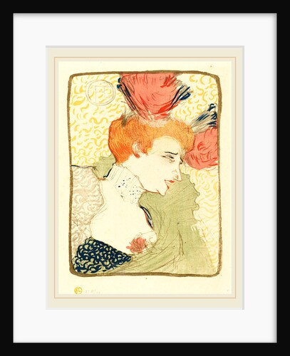 Bust of Mlle. Marcelle Lender, 1895 by Henri de Toulouse-Lautrec