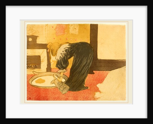 Woman at the Tub, 1896 by Henri de Toulouse-Lautrec