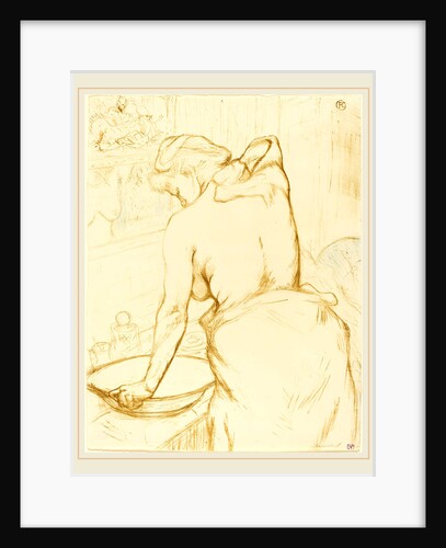 Woman Washing Herself, 1896 by Henri de Toulouse-Lautrec