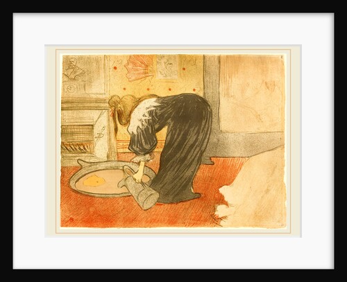 Woman at the Tub, 1896 by Henri de Toulouse-Lautrec