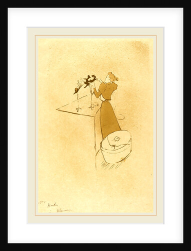 The Milliner, 1893 by Henri de Toulouse-Lautrec