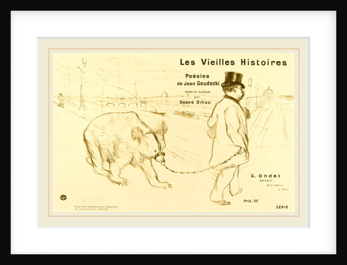 Les Vielles Histoires, 1893 by Henri de Toulouse-Lautrec