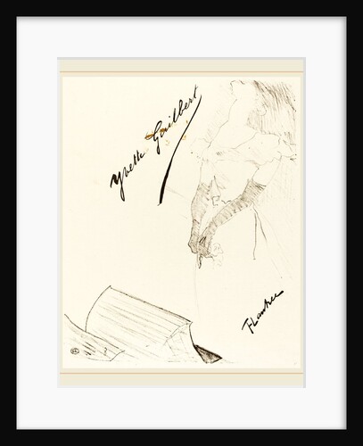 Frontispiece, 1898 by Henri de Toulouse-Lautrec