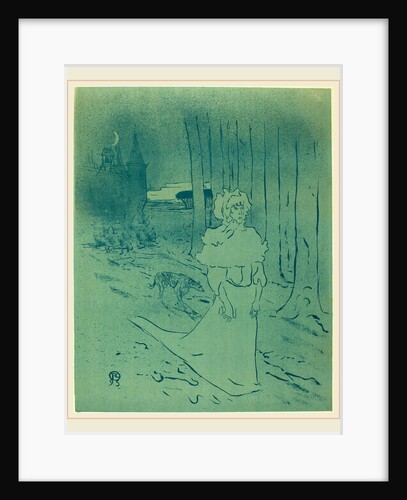 The Manor Lady or the Omen, 1895 by Henri de Toulouse-Lautrec