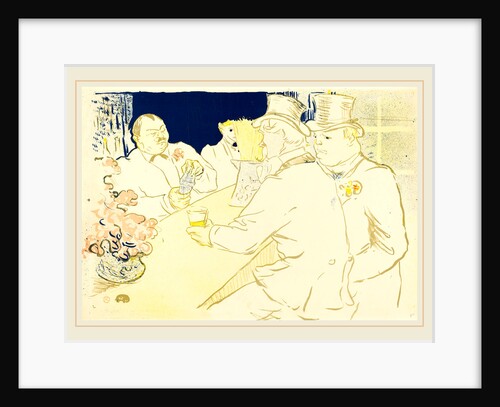 Irish and American Bar, rue Royale, 1896 by Henri de Toulouse-Lautrec
