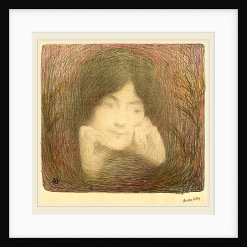 Mlle Moréno de la Comédie-Française, 1897 by Edmond Aman-Jean