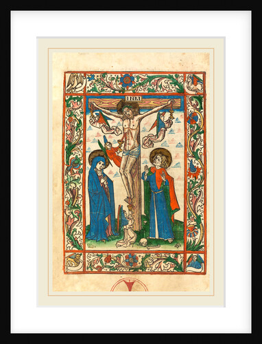 Christ on the Cross with Angels, 1483 by Anonymous