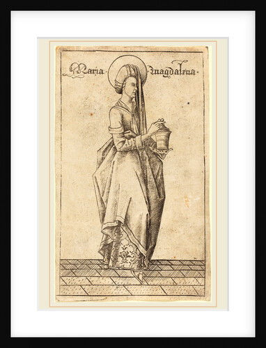 Saint Mary Magdalene, c. 1470 by Israhel van Meckenem