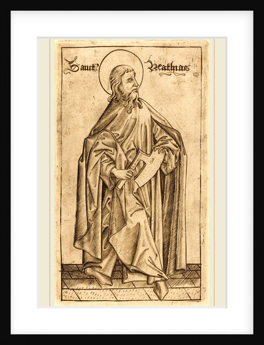 Saint Matthias by Israhel van Meckenem