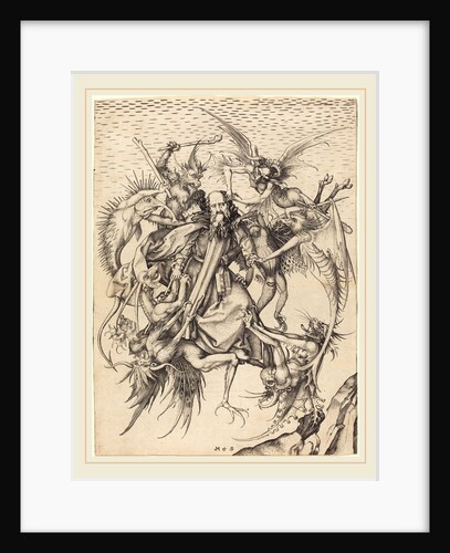 The Tribulations of Saint Anthony by Martin Schongauer