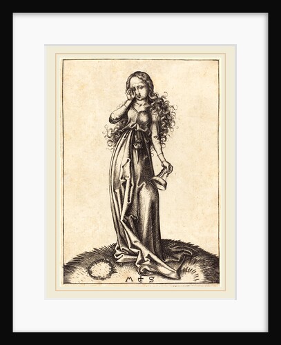 Third Foolish Virgin, c. 1490 by Martin Schongauer