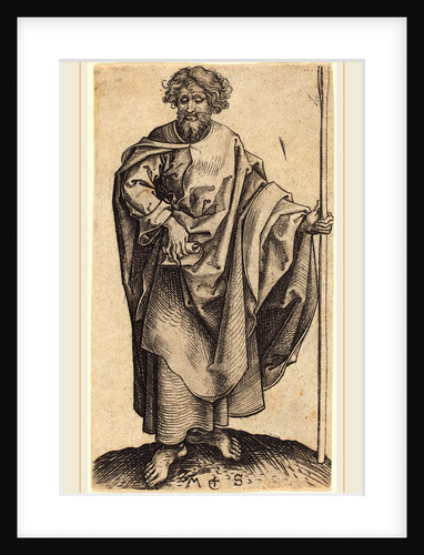 Saint Thomas, c. 1480 by Martin Schongauer