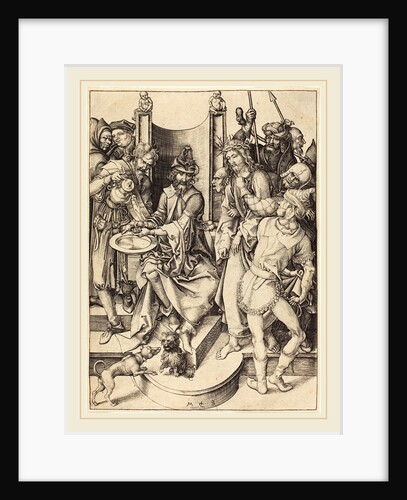 Christ before Pilate, c. 1480 by Martin Schongauer