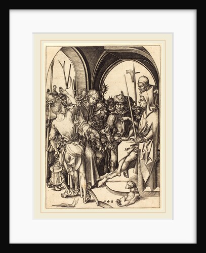 Christ before Annas, c. 1480 by Martin Schongauer