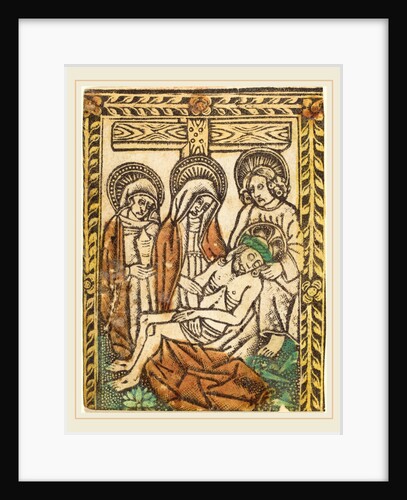 The Lamentation by Workshop of Master of the Borders with the Four Fathers of the Church