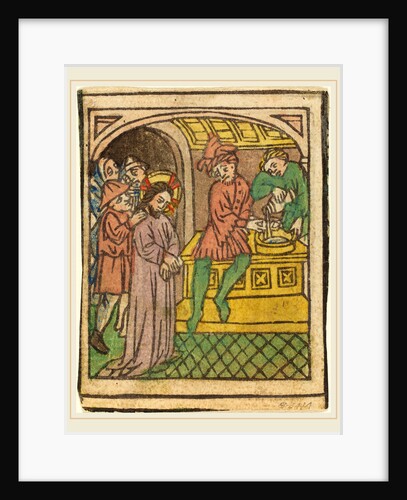 Pilate Washing His Hands recto by Anonymous