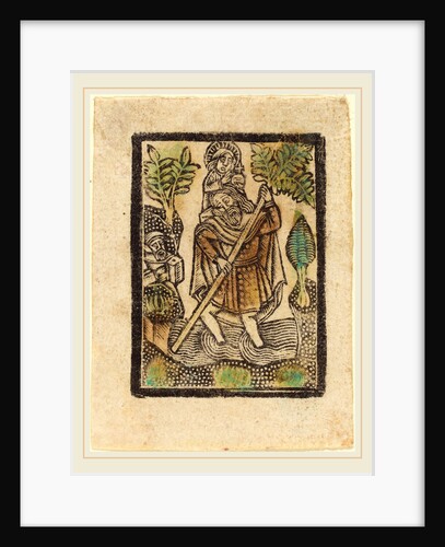 Saint Christopher by Workshop of Master of the Aachen Madonna