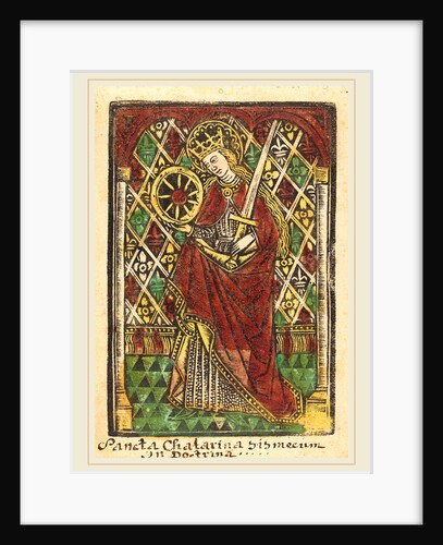 Saint Catherine, 1480 or after by Workshop of Master of the Protective Saints of Cologne