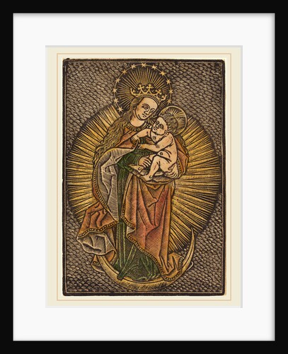 Madonna and Child in Glory, fourth quarter 15th century by Anonymous