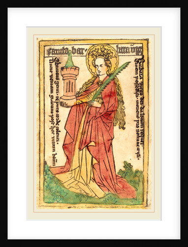 Saint Barbara by Anonymous
