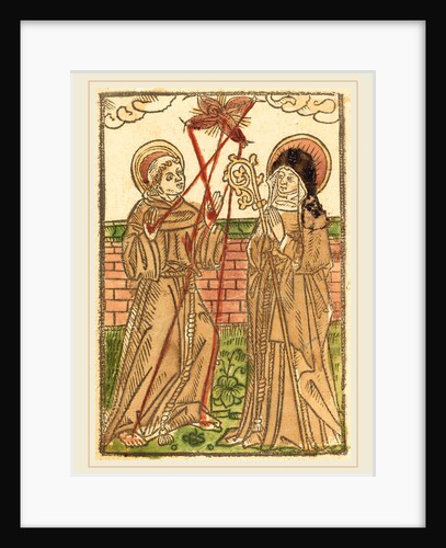 Saint Francis and Saint Clara, c. 1480 by Anonymous