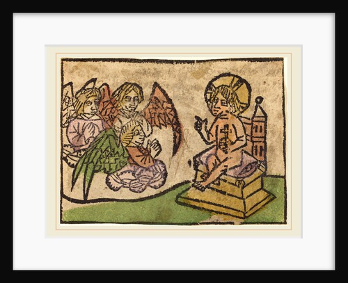 Christ Child with Three Angels by Anonymous