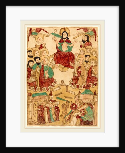 The Last Judgment with the Apostles, c. 1460 by Anonymous
