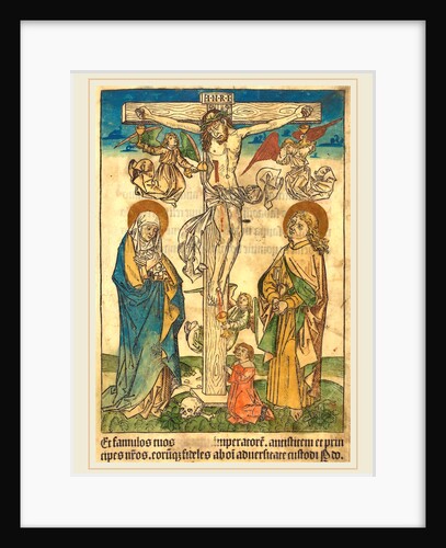 Christ on the Cross with Angels, c. 1490 by Anonymous