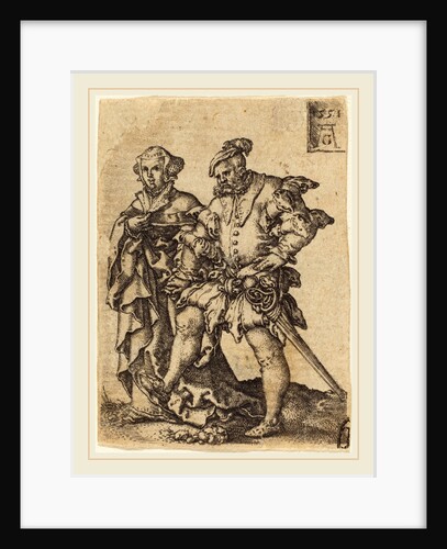 Dancing Couple, 1551 by Heinrich Aldegrever