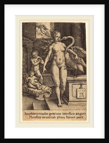Hercules as a Child, 1550, by Heinrich Aldegrever