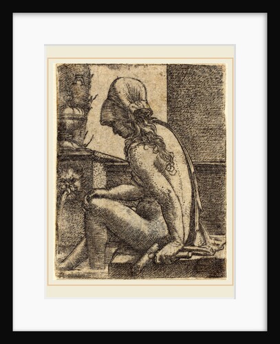 Bathing Woman by Albrecht Altdorfer