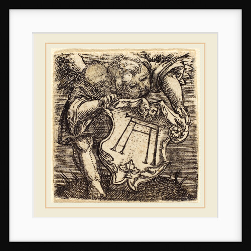 Genii with Altdorfer's Schram, c. 1520 by Albrecht Altdorfer
