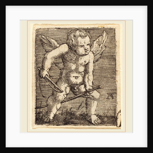 Winged Genii with Hobby Horse and Whip, c. 1520 by Albrecht Altdorfer