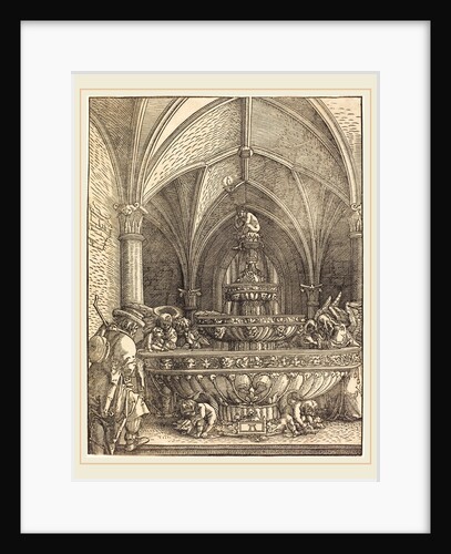 The Rest on the Flight into Egypt at a Fountain by Albrecht Altdorfer