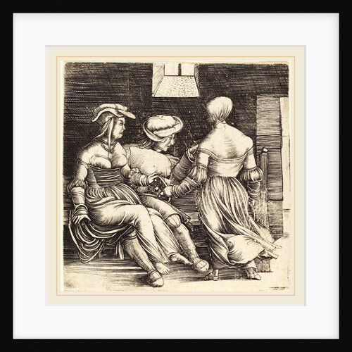 Young Man and Maids, 1506 by Erhard Altdorfer