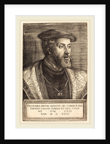 Emperor Charles V, 1531 by Barthel Beham