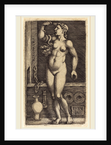 Cleopatra Standing, 1529 by Sebald Beham