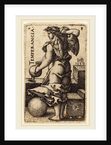Temperancia by Sebald Beham