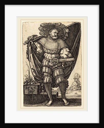 Standard Bearer, 1526 by Sebald Beham