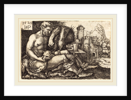 The Shepherd, 1525 by Sebald Beham