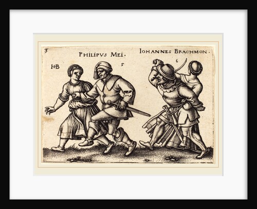 May and June by Sebald Beham