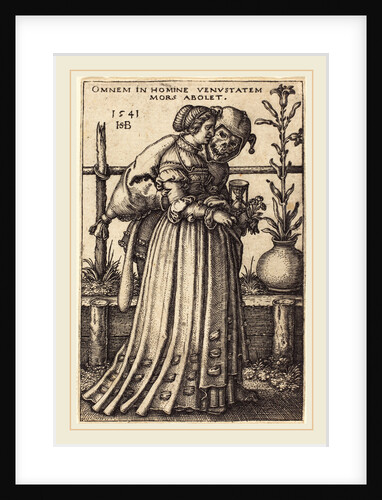 The Lady and Death, 1541 by Sebald Beham