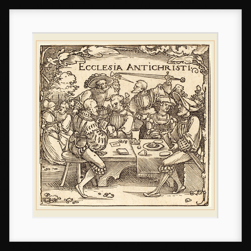 Ecclesia Antichristi by Sebald Beham