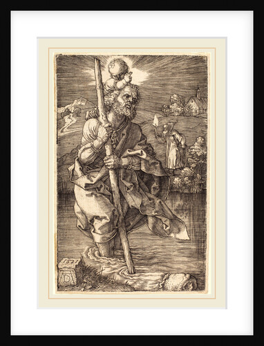 Saint Christopher Facing Right, 1521 by Albrecht Dürer