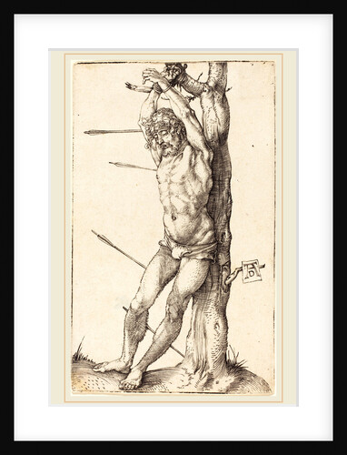 Saint Sebastian Bound to the Tree by Albrecht Dürer